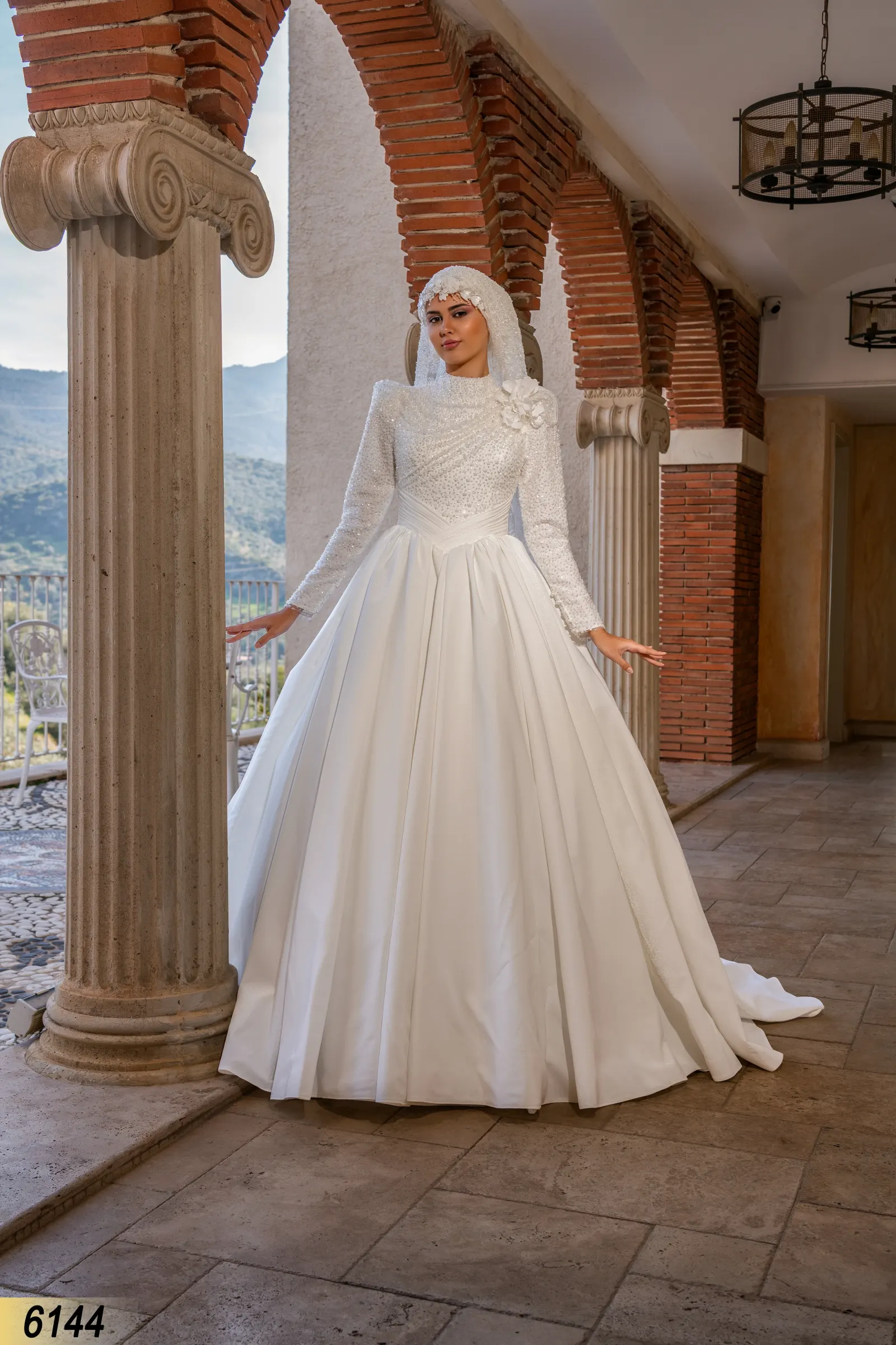 Tesettür Gelinlik Modeli